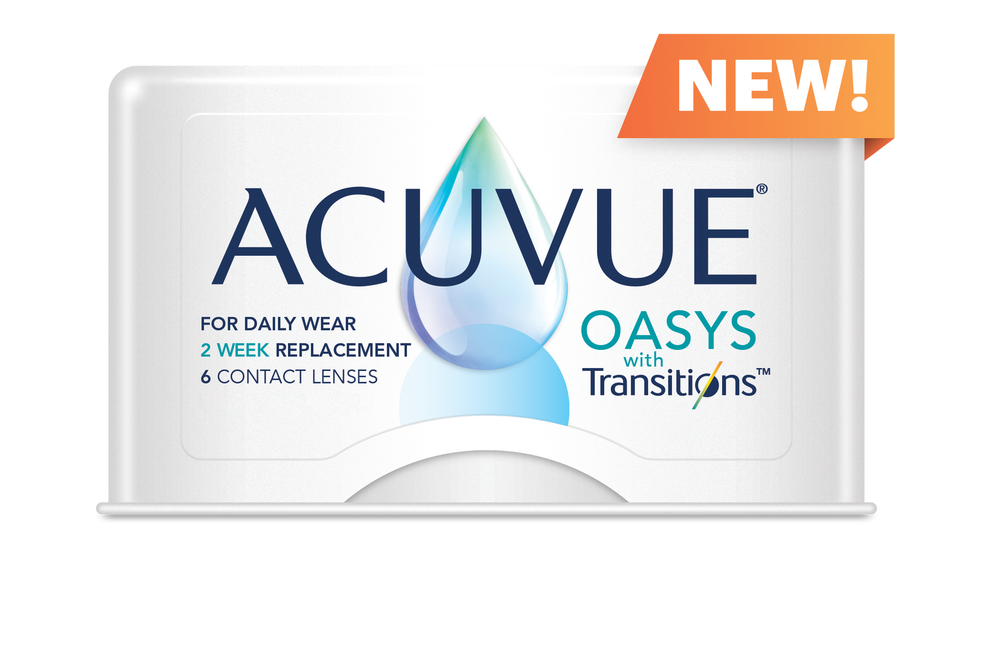 Acuvue Oasys with Transitions (6 pack), 2-week disposable