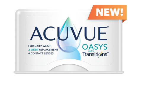 Acuvue Oasys with Transitions (6 pack), 2-week disposable