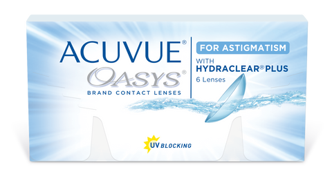 Acuvue Oasys for Astigmatism (6 lens pack, 2-week replacement)